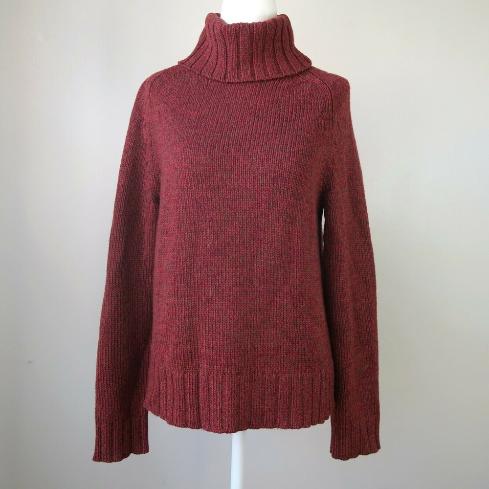 Brooks Brothers Merino Wool Knit Turtleneck